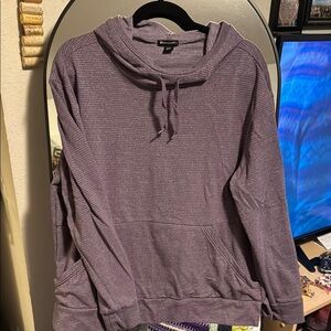 Champion Purple Striped Hoodie
